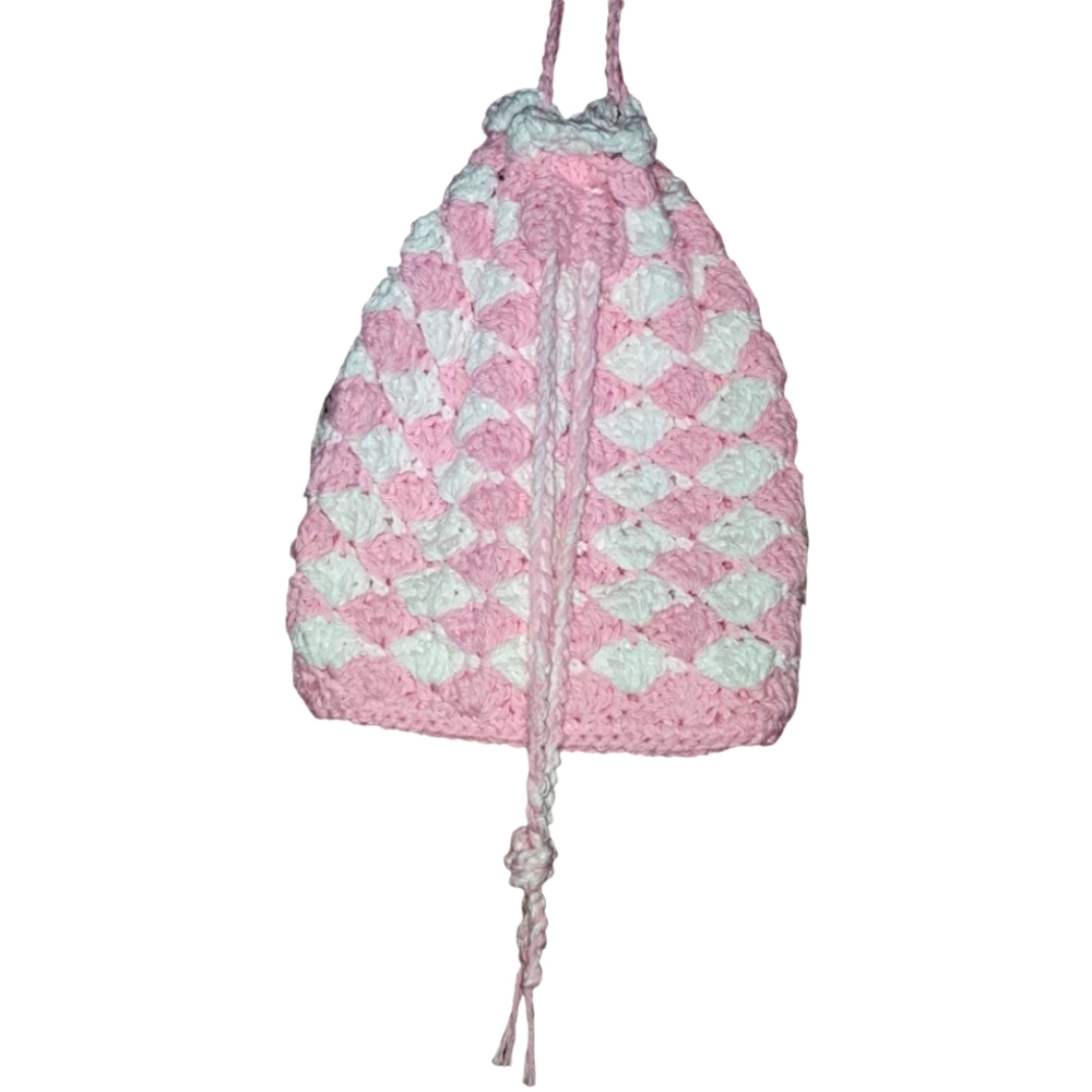 Handmade Crochet Pouch Bag